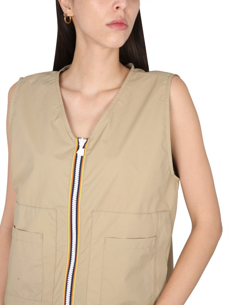 K-Way BARNEL VEST.