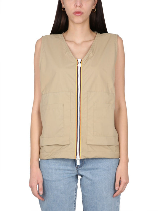 K-Way BARNEL VEST.