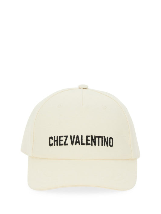 Valentino Garavani BASEBALL CAP WITH EMBROIDERY