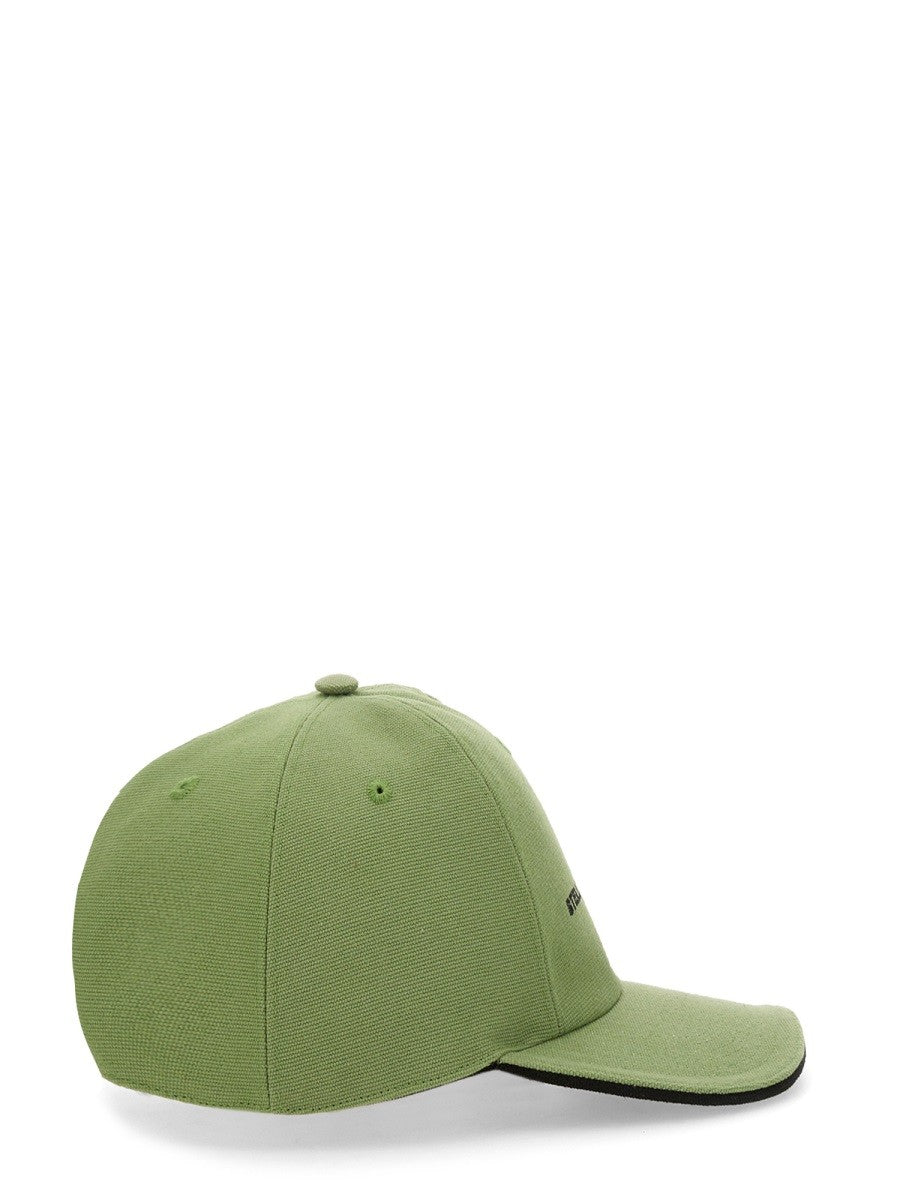 stella mccartney BASEBALL HAT WITH LOGO EMBROIDERY