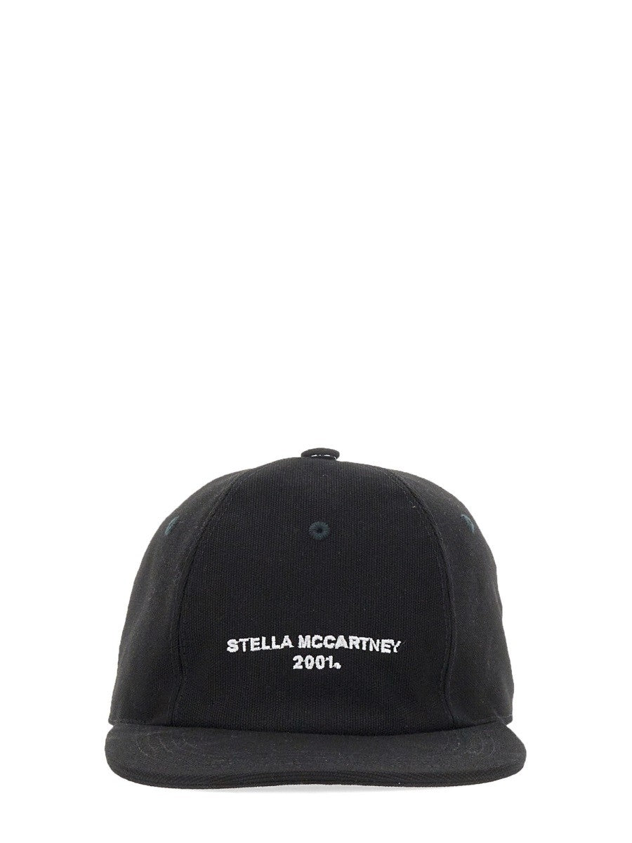 stella mccartney BASEBALL HAT WITH LOGO EMBROIDERY