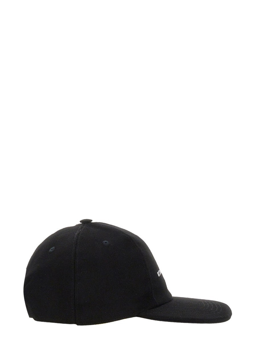 stella mccartney BASEBALL HAT WITH LOGO EMBROIDERY