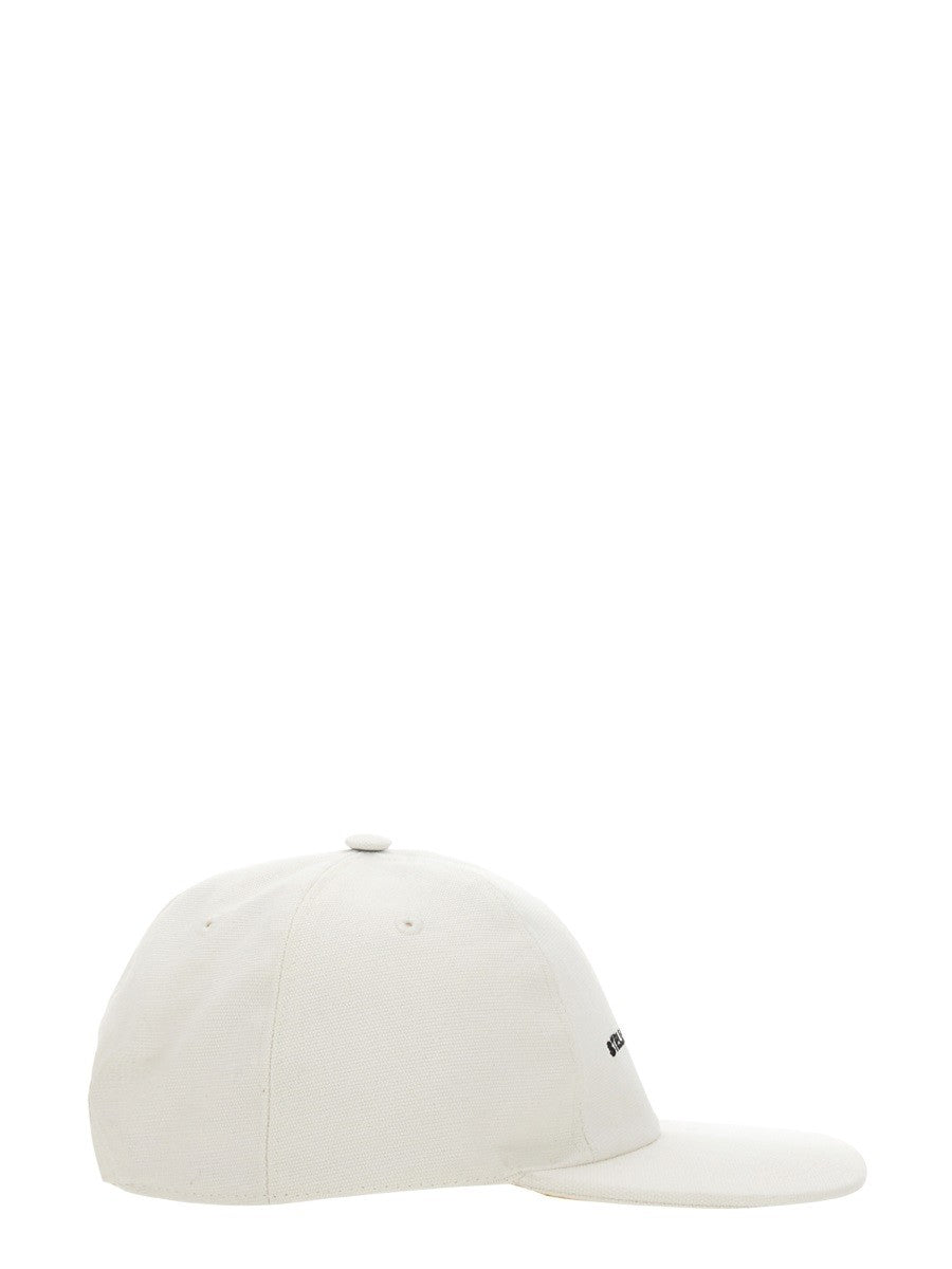 stella mccartney BASEBALL HAT WITH LOGO EMBROIDERY