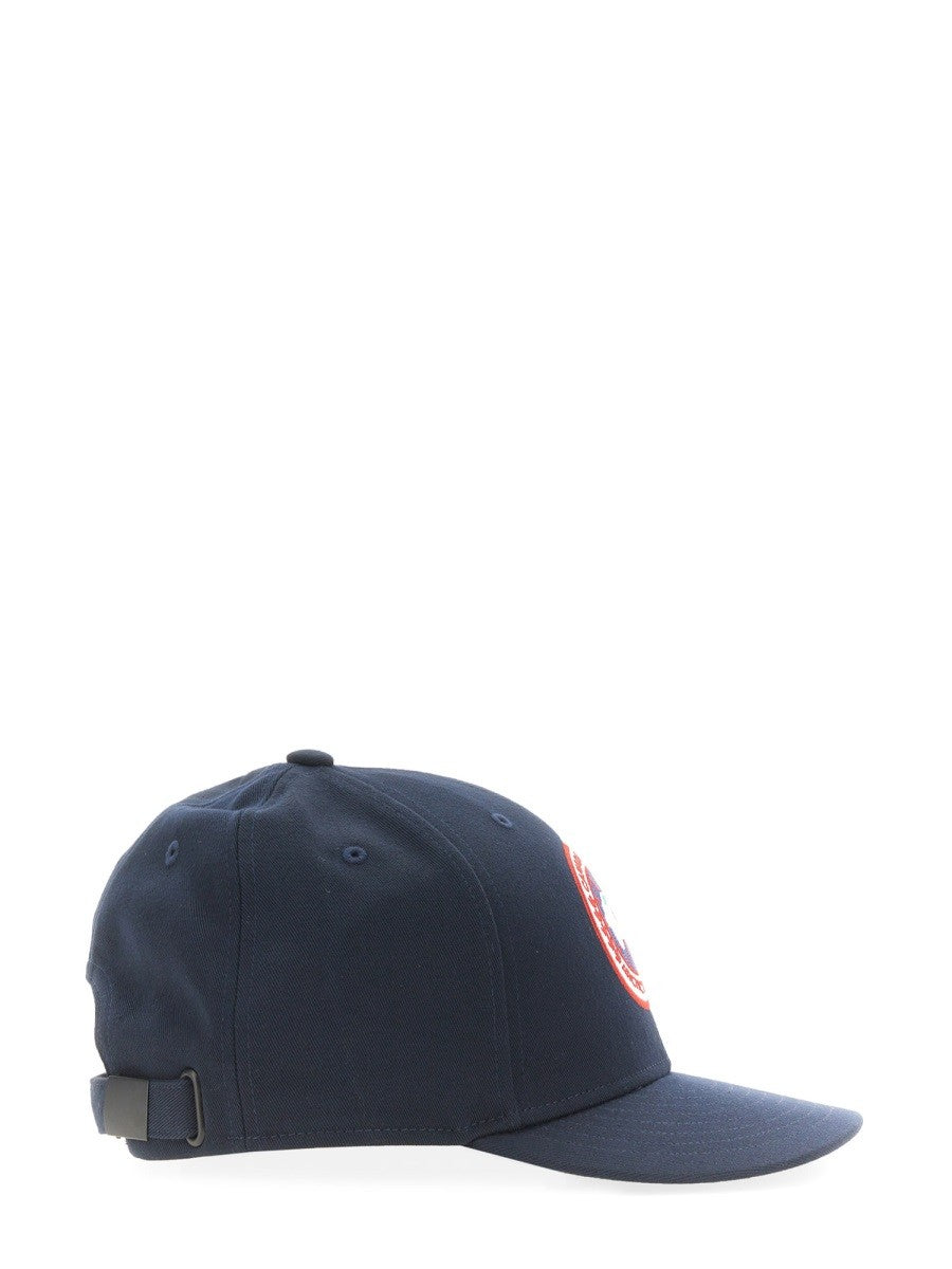 CANADA GOOSE BASEBALL HAT WITH LOGO PATCH