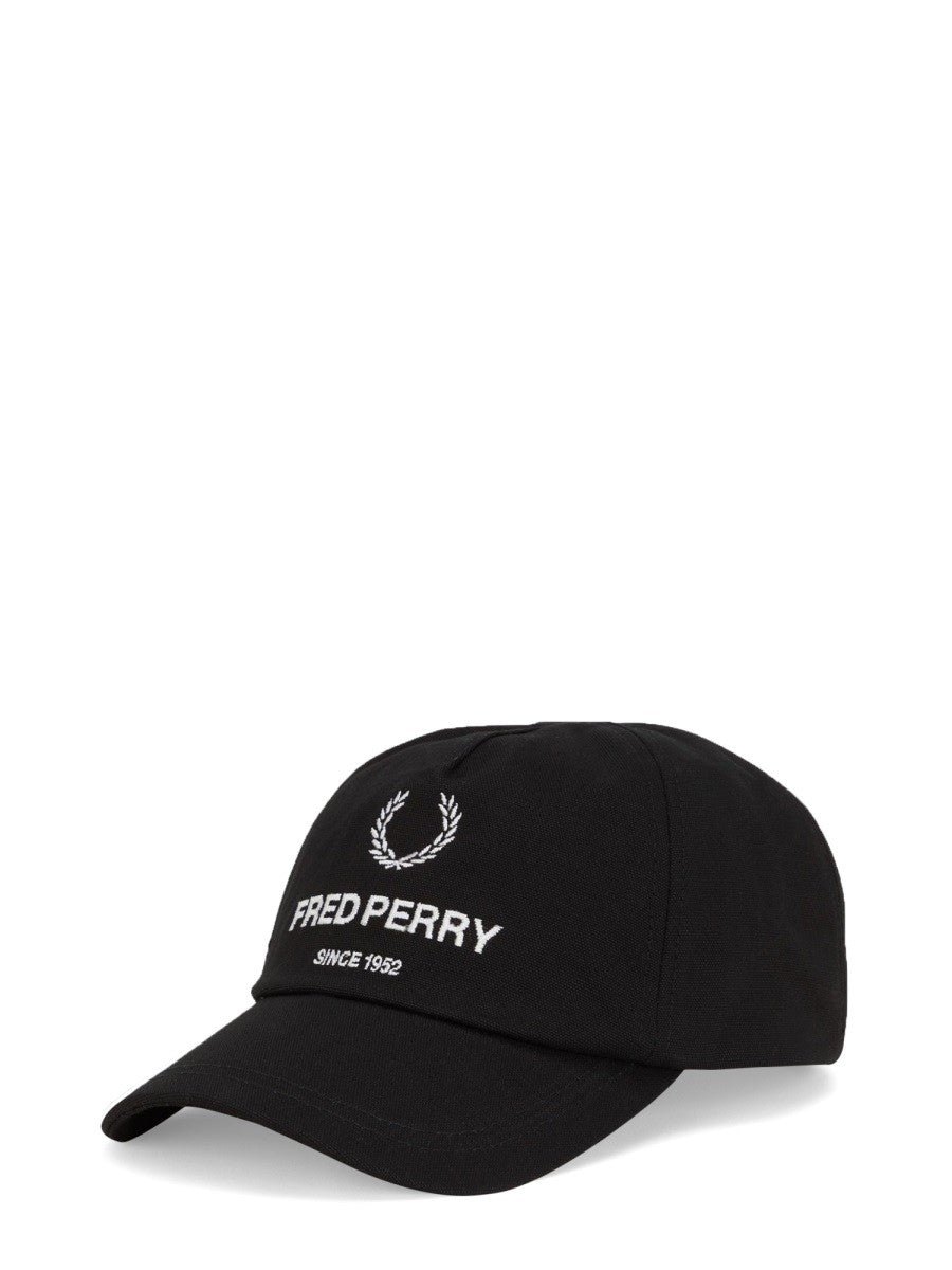 FRED PERRY BASEBALL HAT WITH LOGO