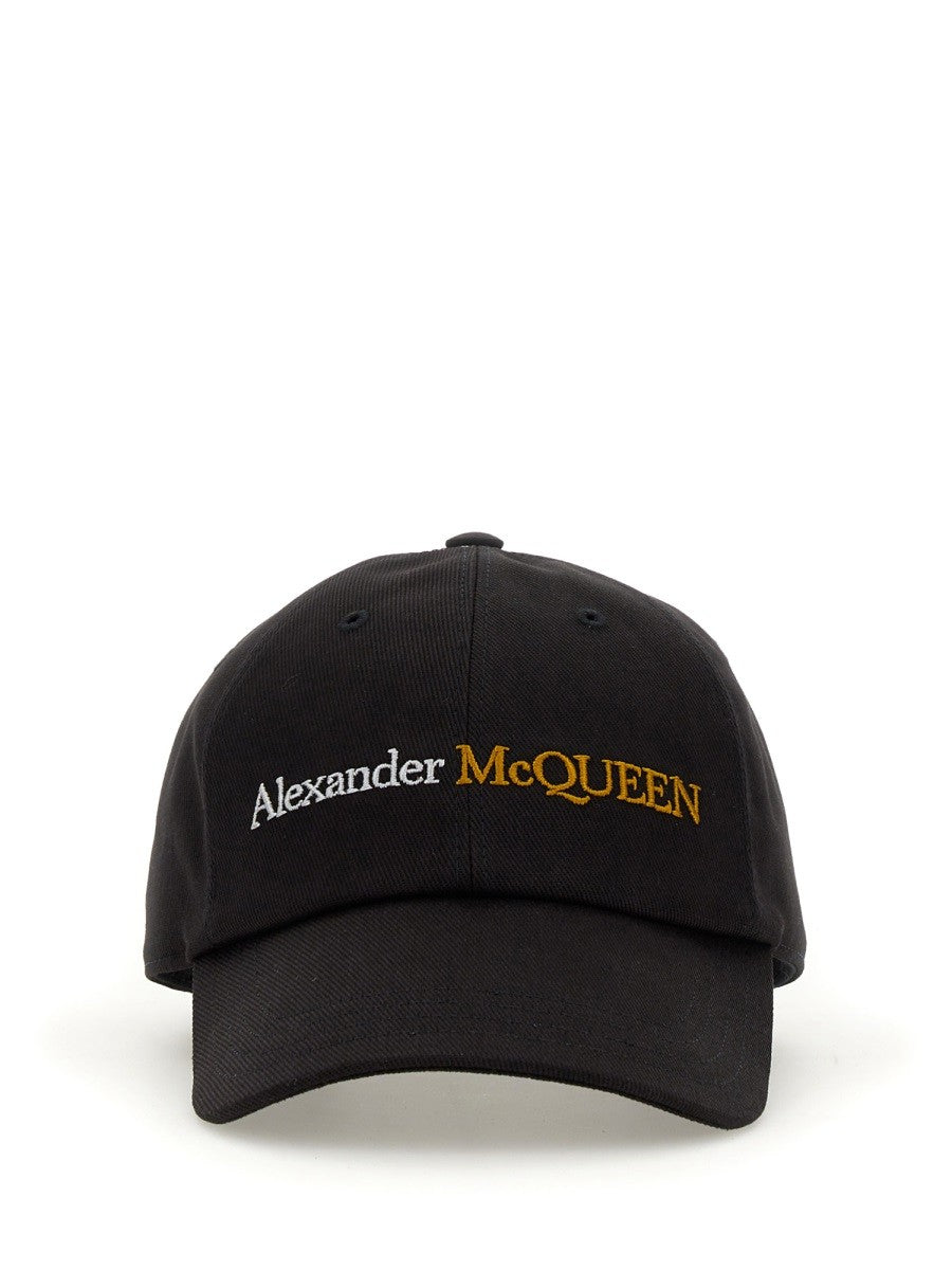 Alexander Mcqueen BASEBALL HAT WITH LOGO