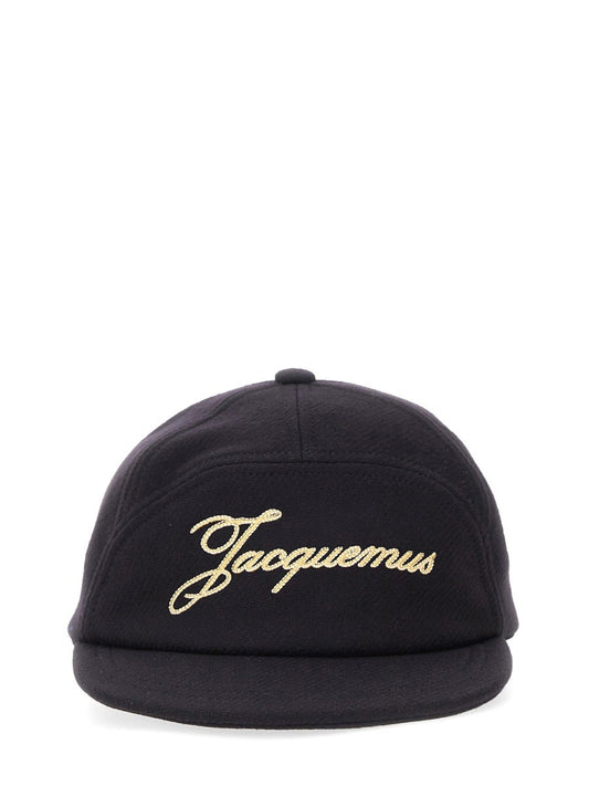 JACQUEMUS BASEBALL HAT WITH LOGO
