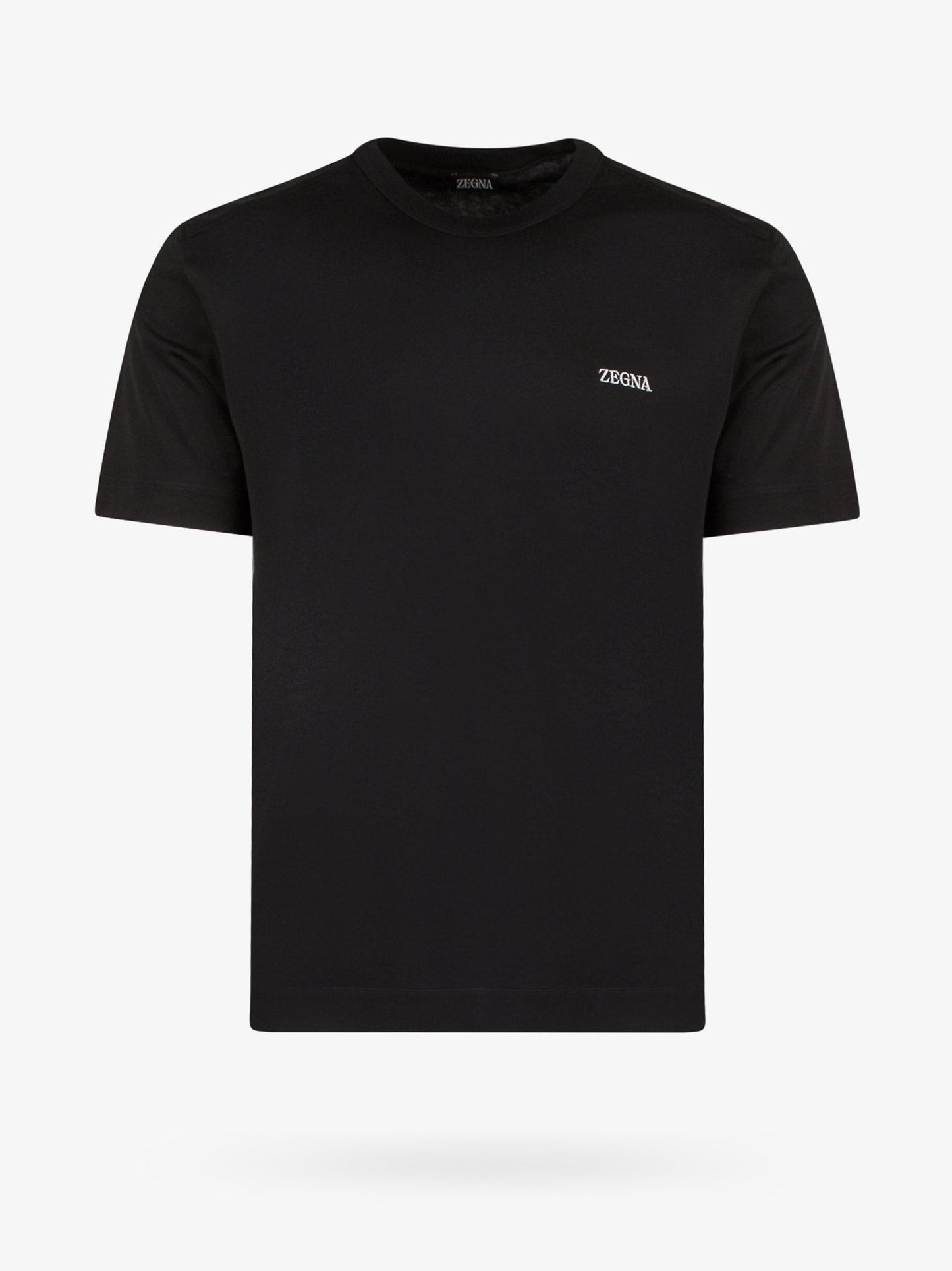 Zegna Basic t-shirt with logo embroidery