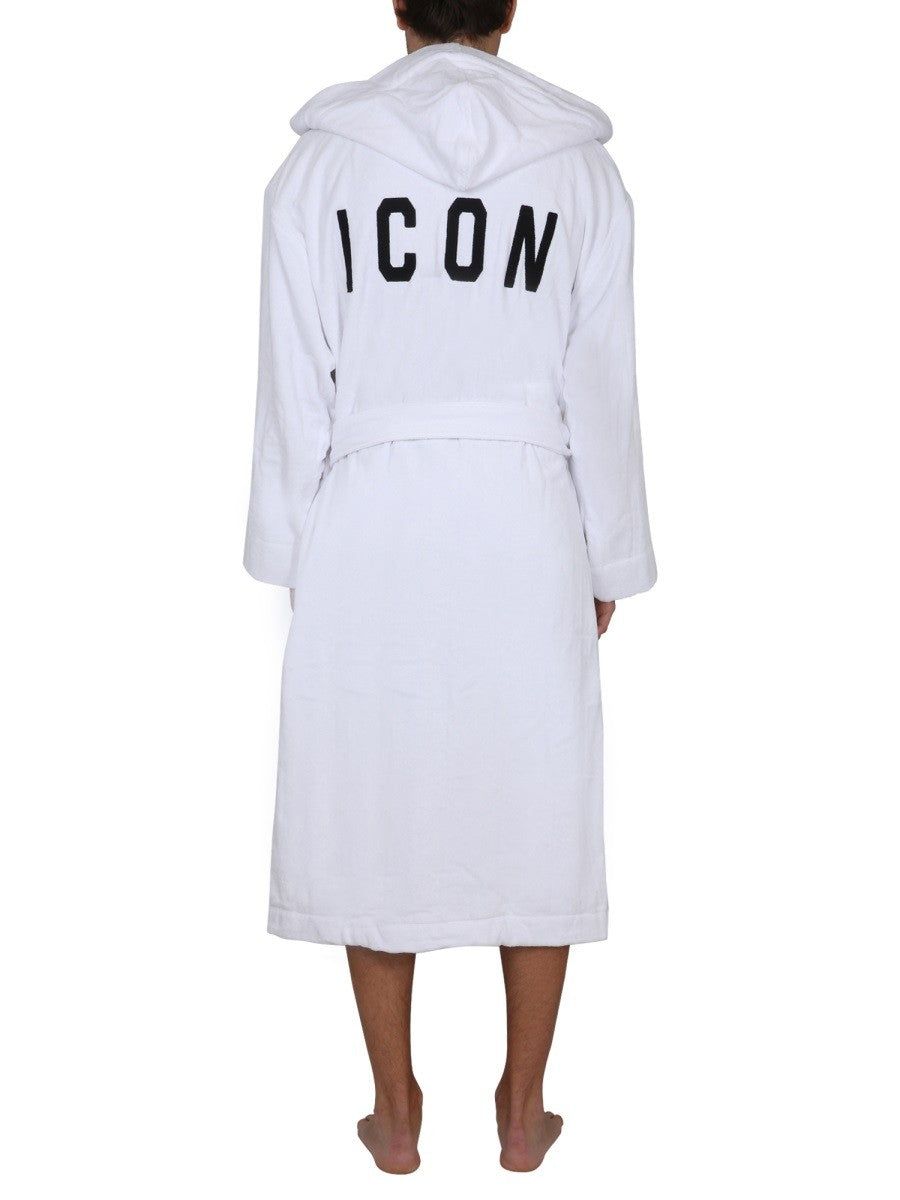 Dsquared BATHROBE WITH LOGO