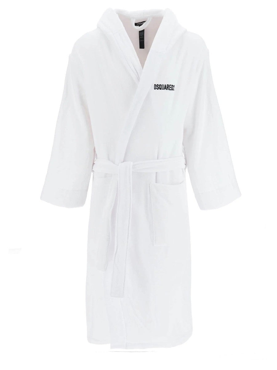 Dsquared BATHROBE WITH LOGO