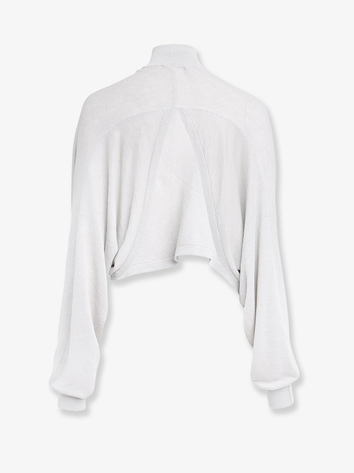 ALAIA Batwing linen sweater