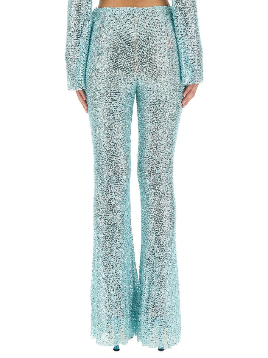 SELF-PORTRAIT BEADED PANTS