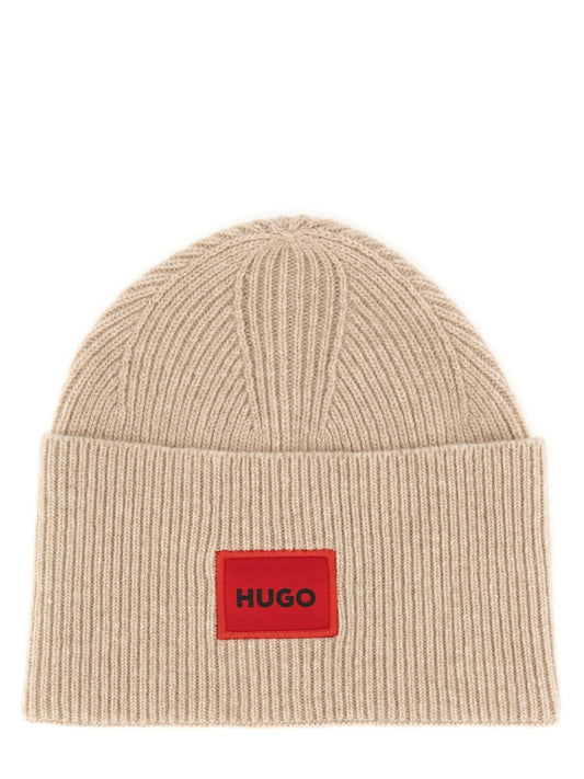 Hugo BEANIE HAT WITH LOGO