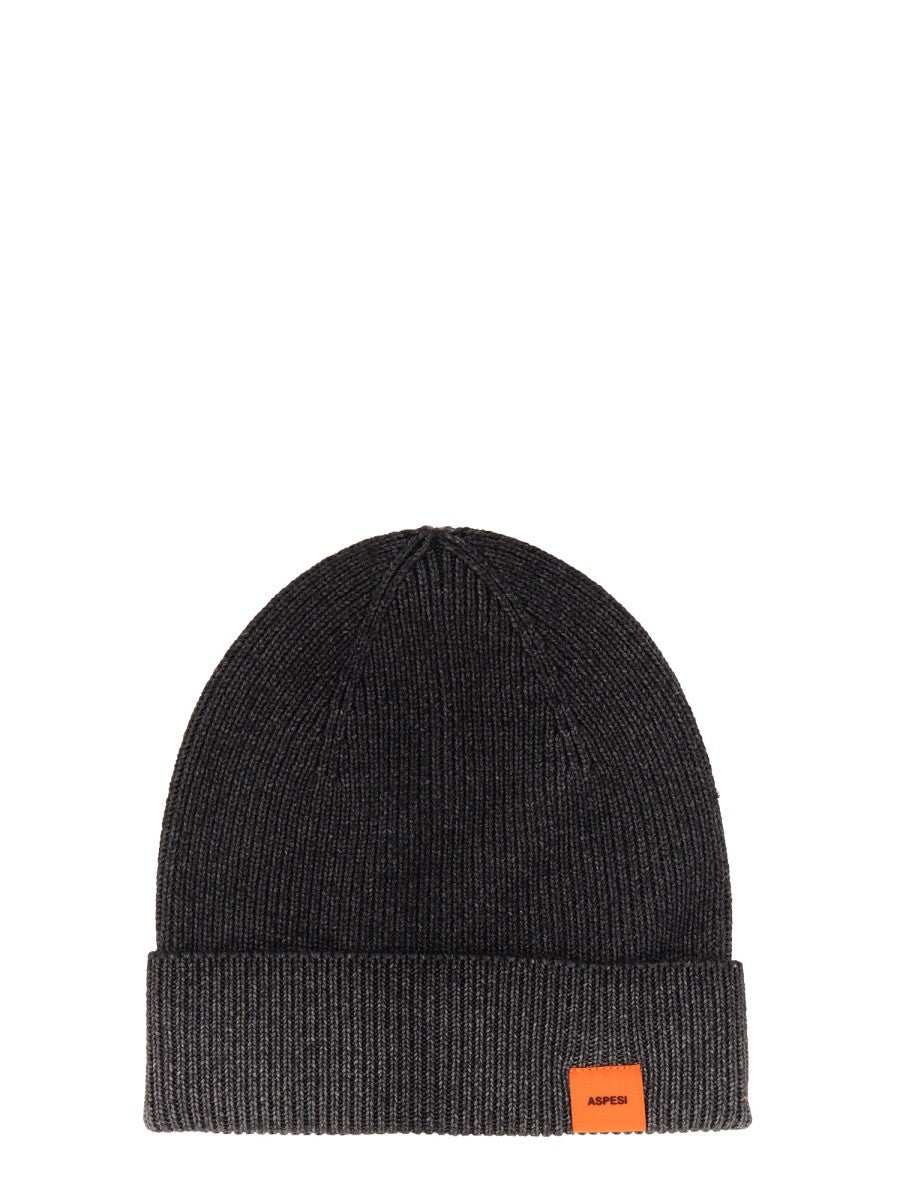 ASPESI BEANIE HAT WITH LOGO