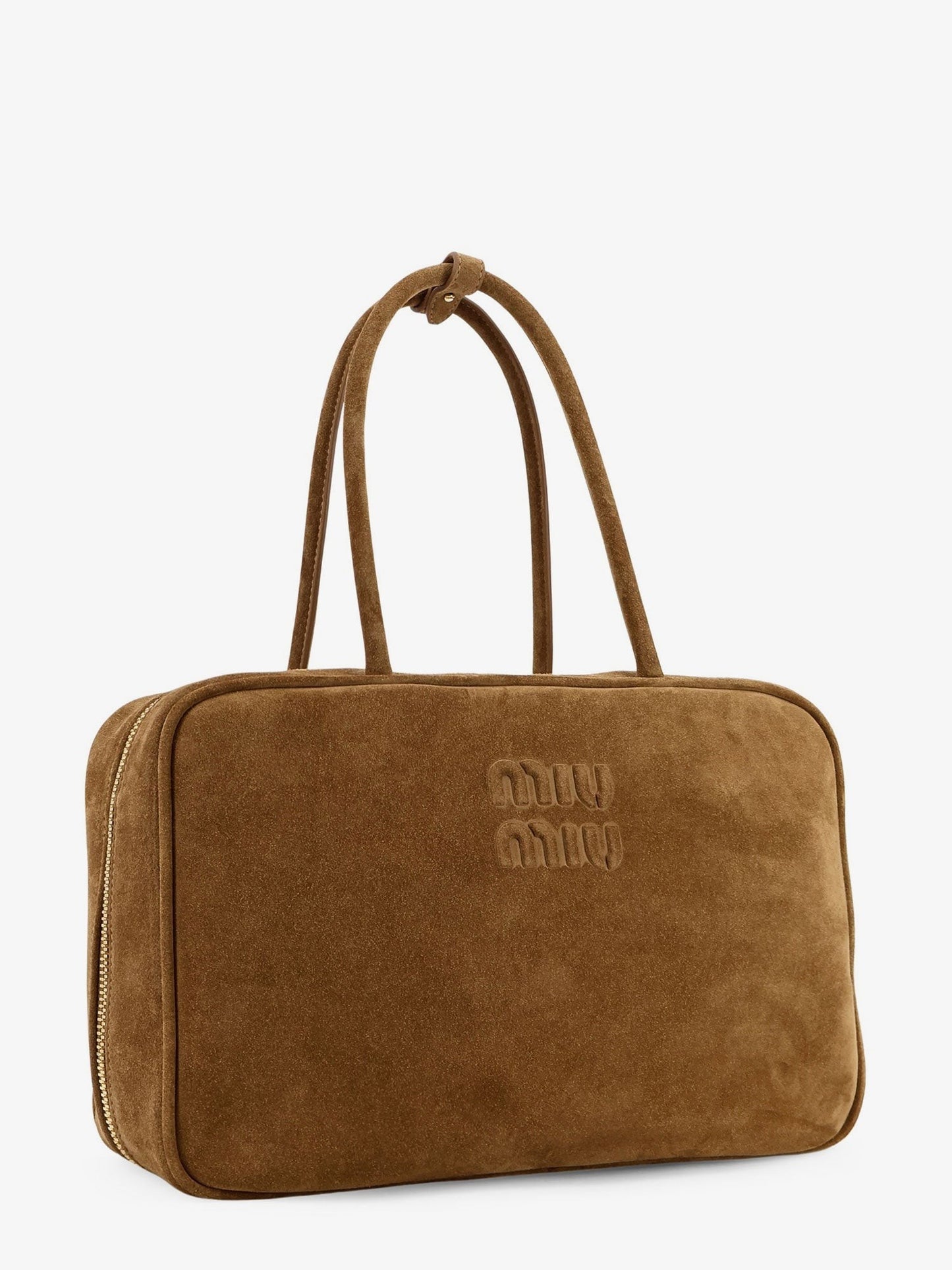 Miu Miu Beau suede handbag