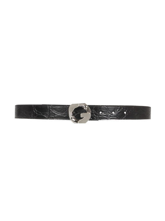 Givenchy BELT WITH G CHAIN BUCKLE