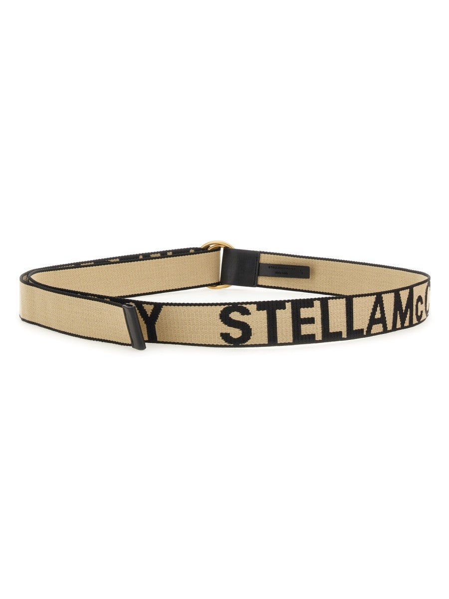 stella mccartney BELT WITH LOGO PATTERN