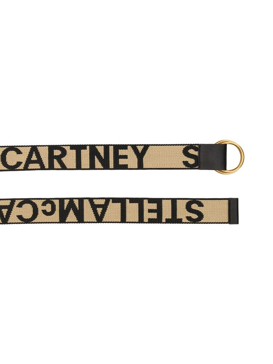 stella mccartney BELT WITH LOGO PATTERN