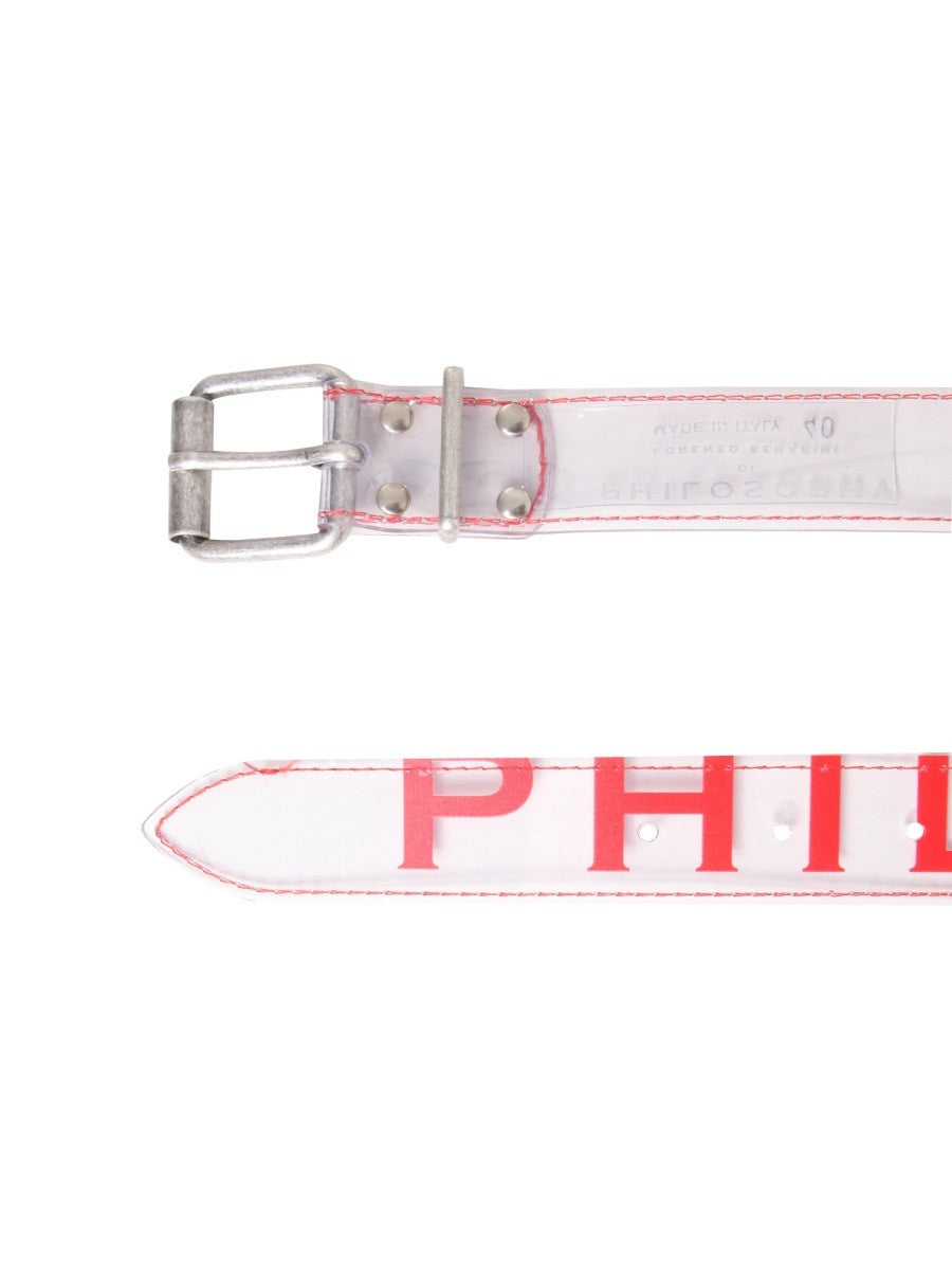 Philosophy Di Lorenzo Serafini BELT WITH LOGO