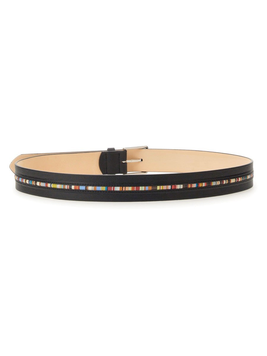 PAUL SMITH BELT WITH LOGO
