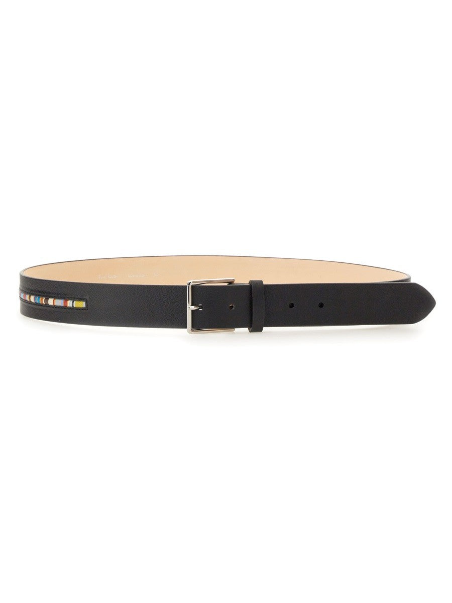 PAUL SMITH BELT WITH LOGO