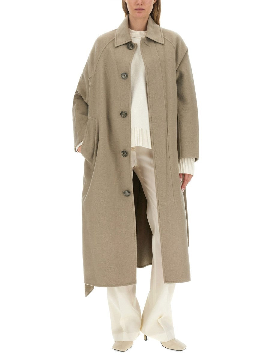 AMI PARIS BELTED COAT