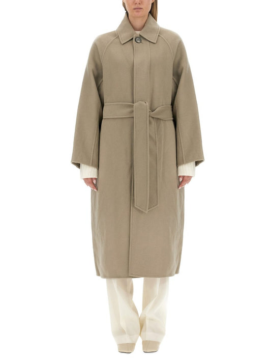 AMI PARIS BELTED COAT