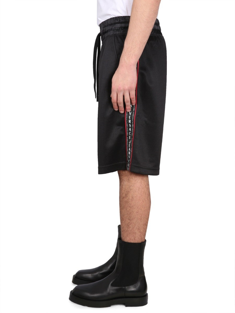 Versace Jeans Couture BERMUDA SHORTS WITH LOGO BAND