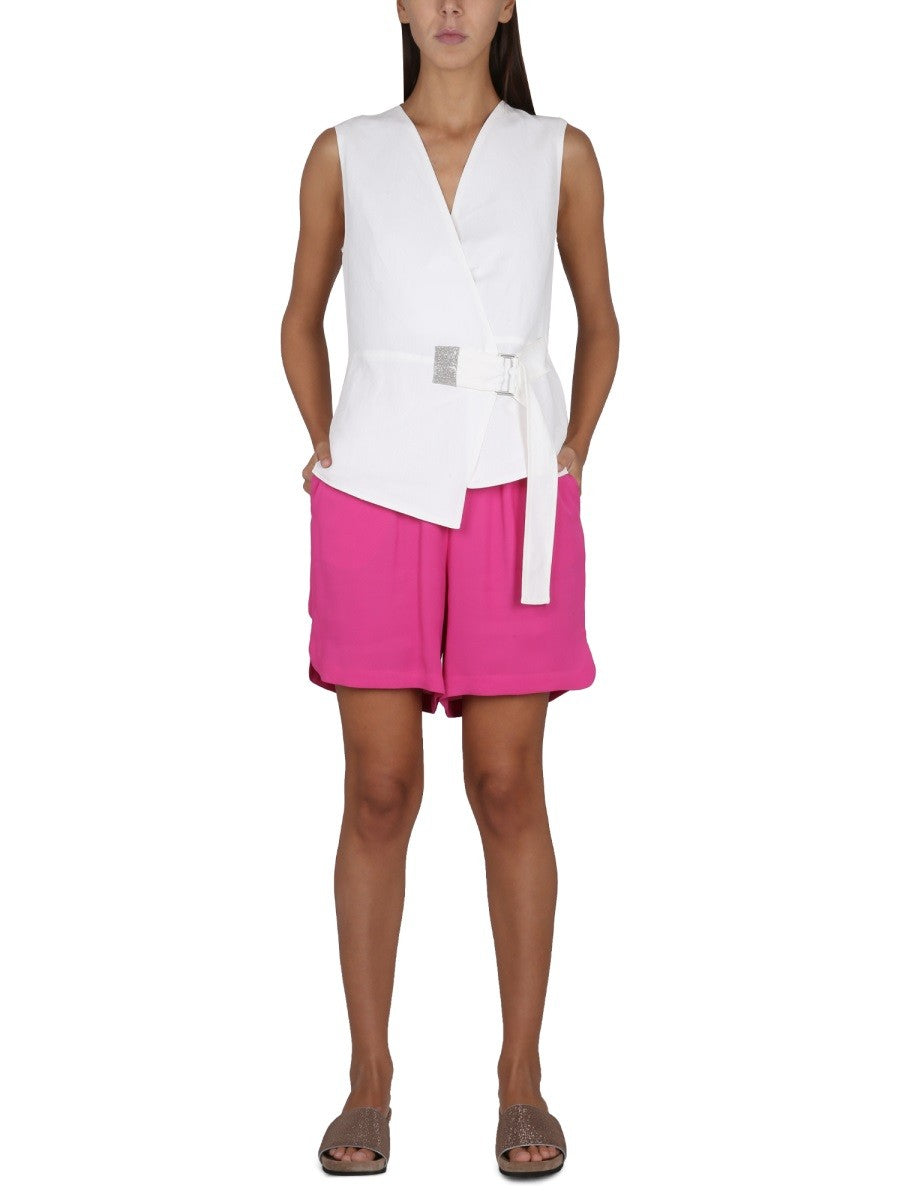 Fabiana Filippi BERMUDA SHORTS WITH POCKETS