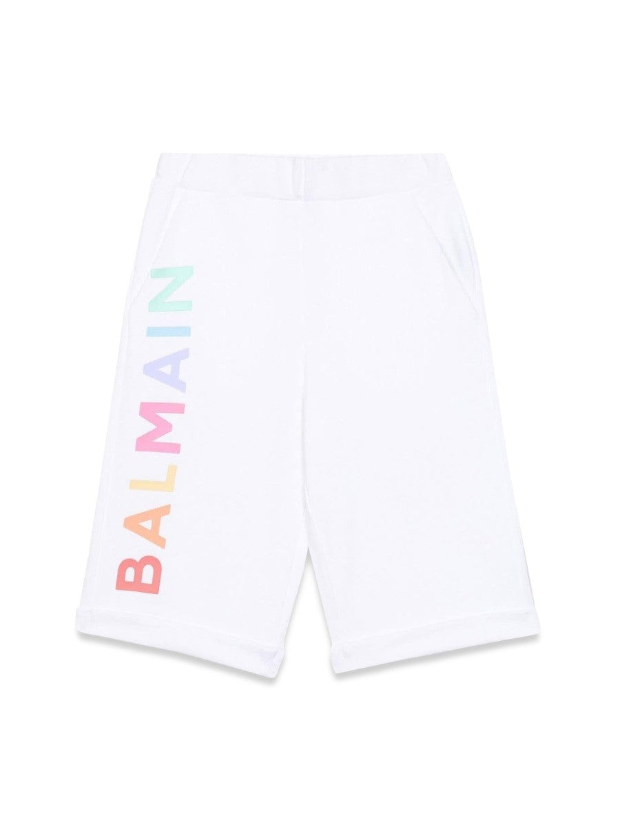 Balmain bermuda sweatshirt side logo