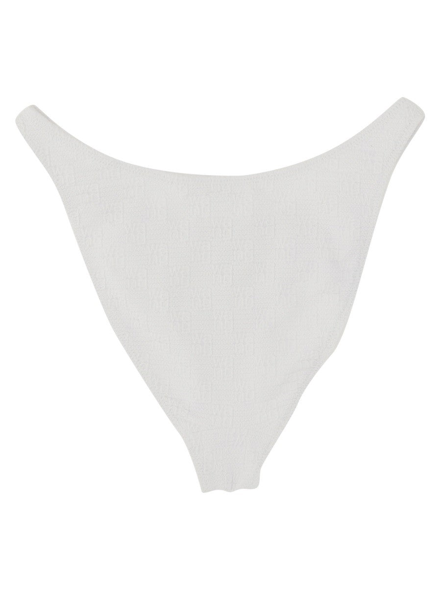 ALEXANDERWANG.T BIKINI BRIEFS WITH LOGO