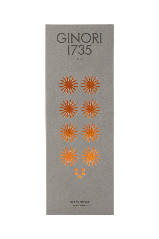 GINORI 1735 black stone incenses refill for il frate