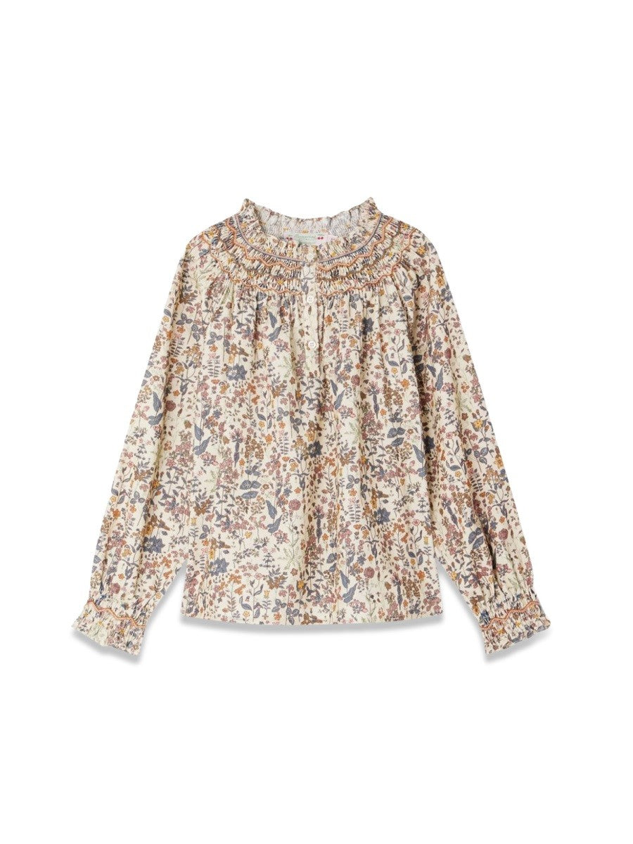 BONPOINT blouse smockee petal