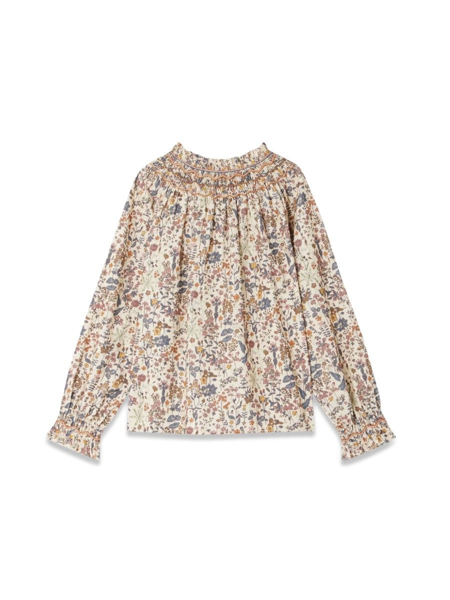 BONPOINT blouse smockee petal