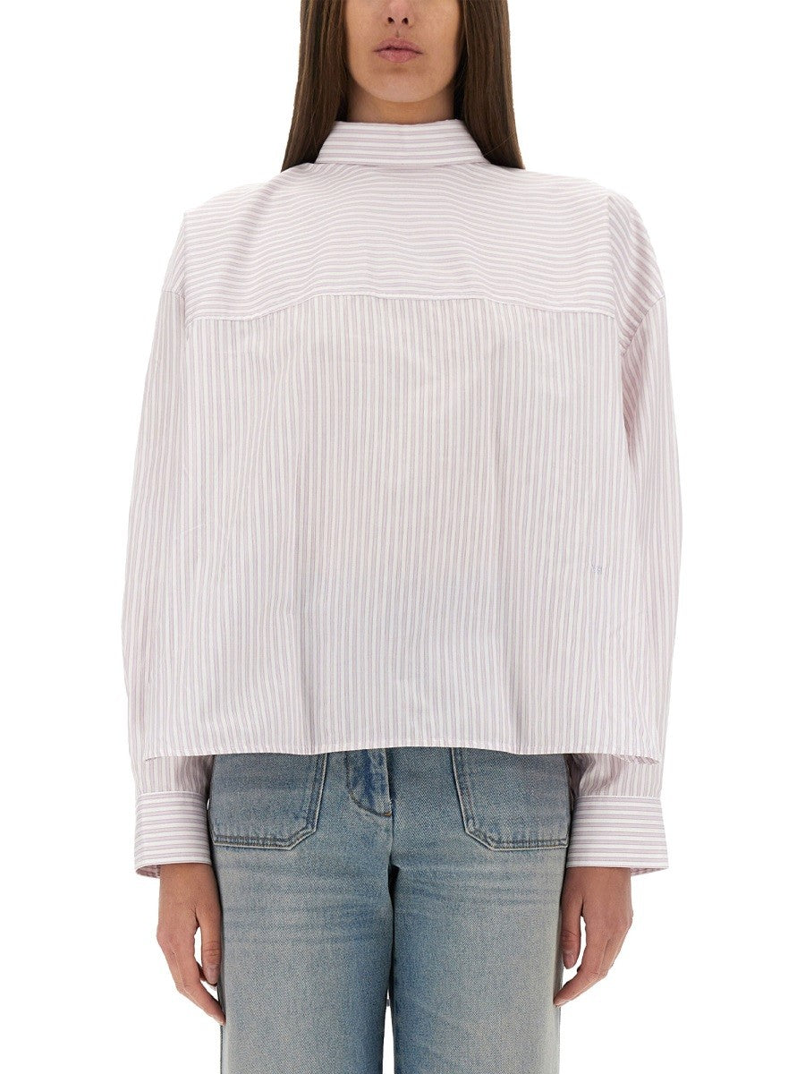 Victoria Beckham BLOUSE WITH KNOTTED COLLAR
