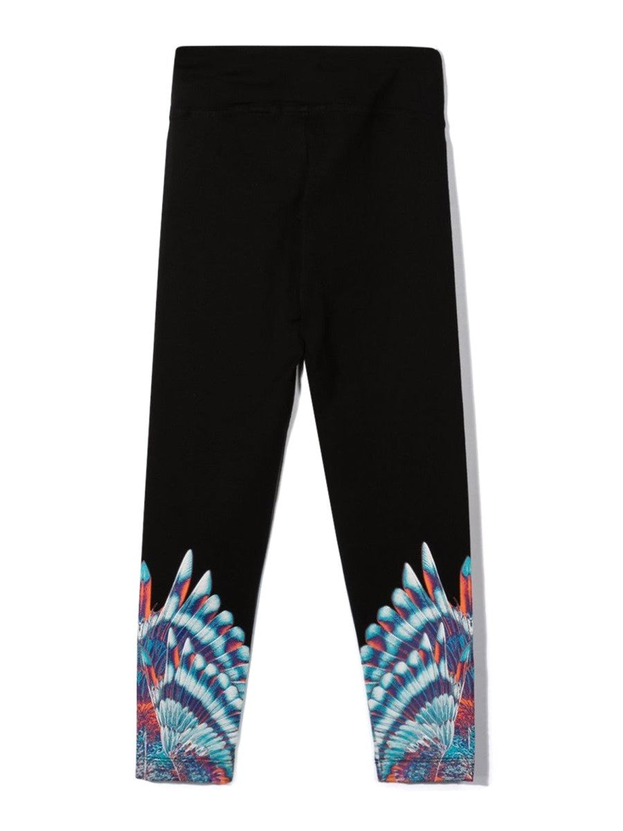 MARCELO BURLON COUNTY OF MILAN BLUE BIRDS WINGS LEGGINGS