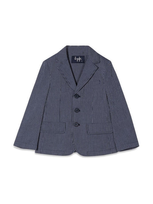 IL GUFO BLUE STRIPE BLAZER