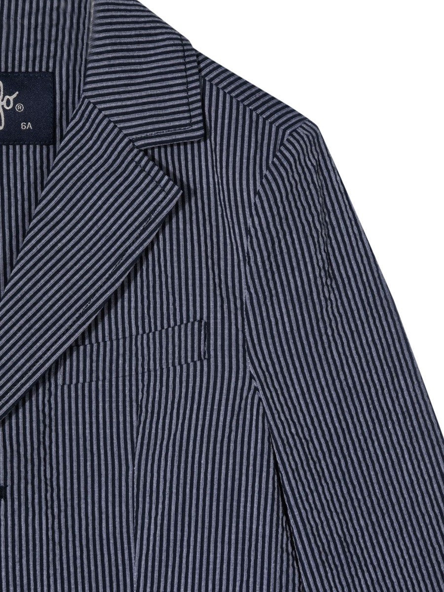 IL GUFO BLUE STRIPE BLAZER