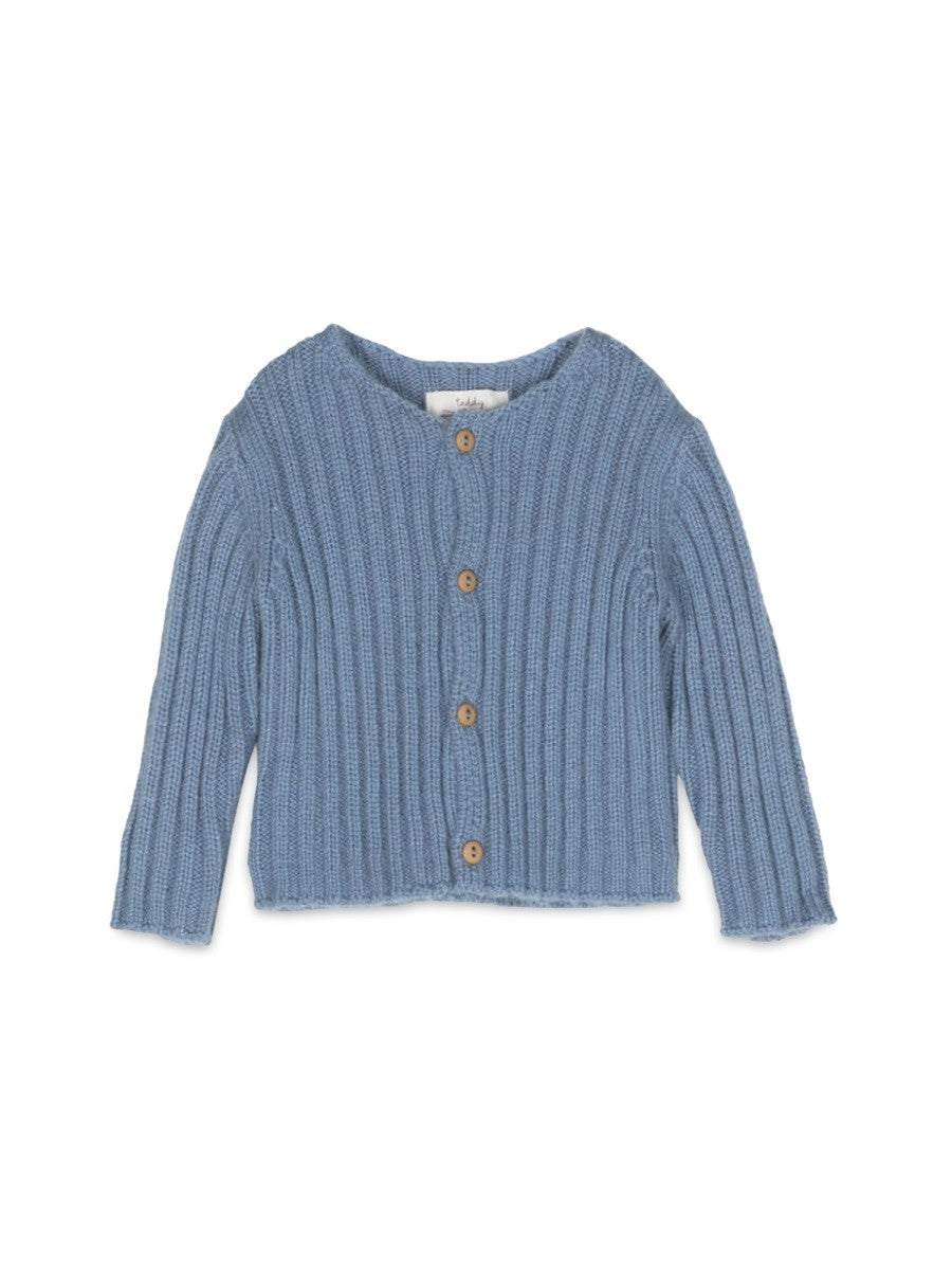 TEDDY & MINOU blueberry tricot sweater