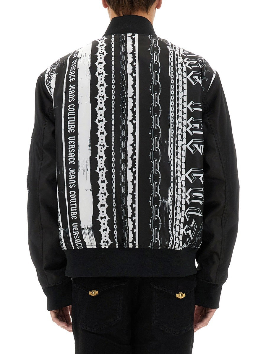 Versace Jeans Couture BOMBER JACKET WITH LOGO