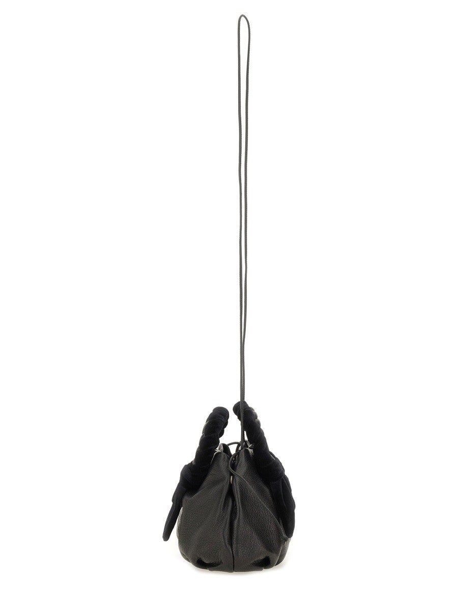 HEREU "BOMBON VELVET FOULARD" BAG