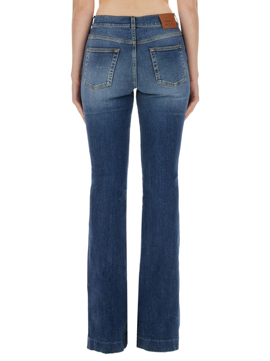 Alexander Mcqueen BOOTCUT DENIM PANTS