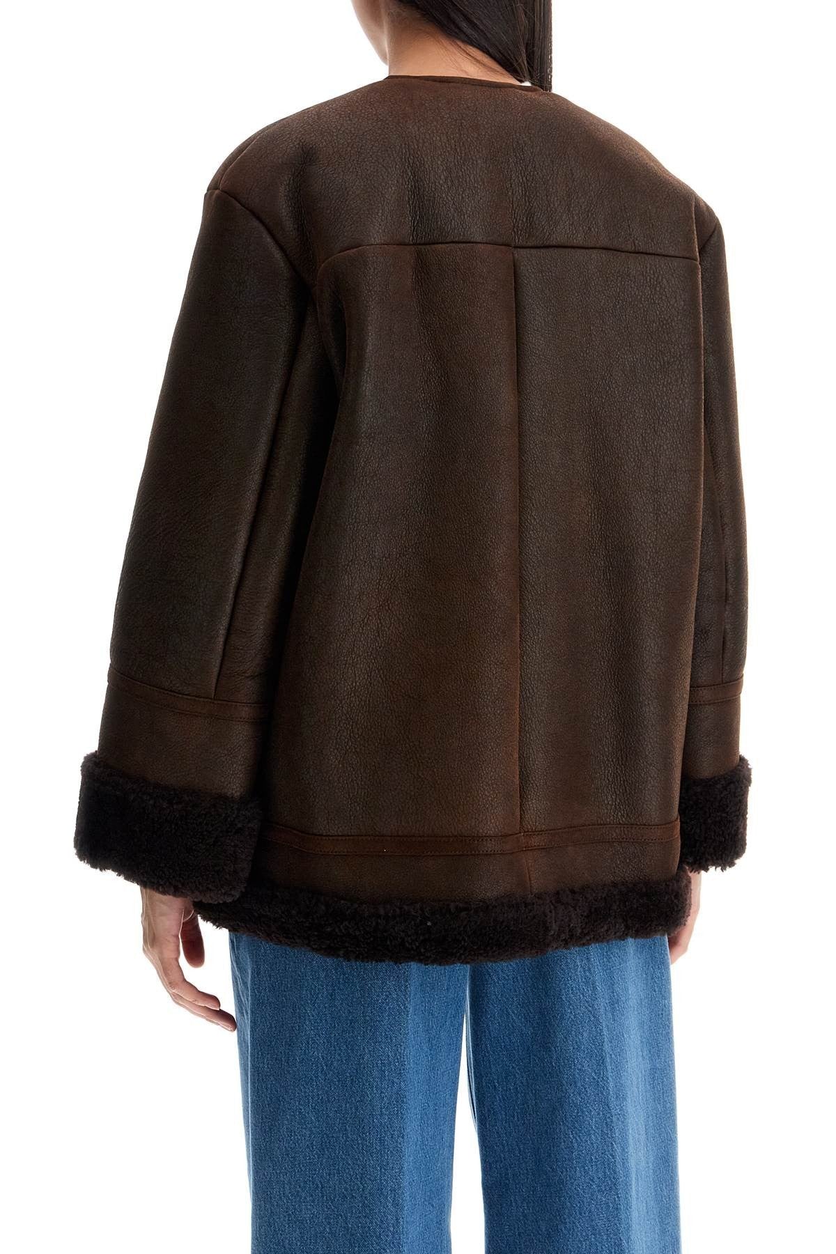 WEEKEND MAX MARA 'borbone' shearling