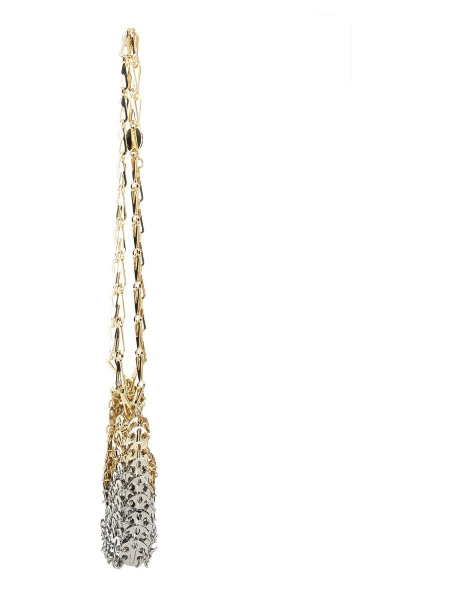 RABANNE BAG "1969" NANO SKYLINE