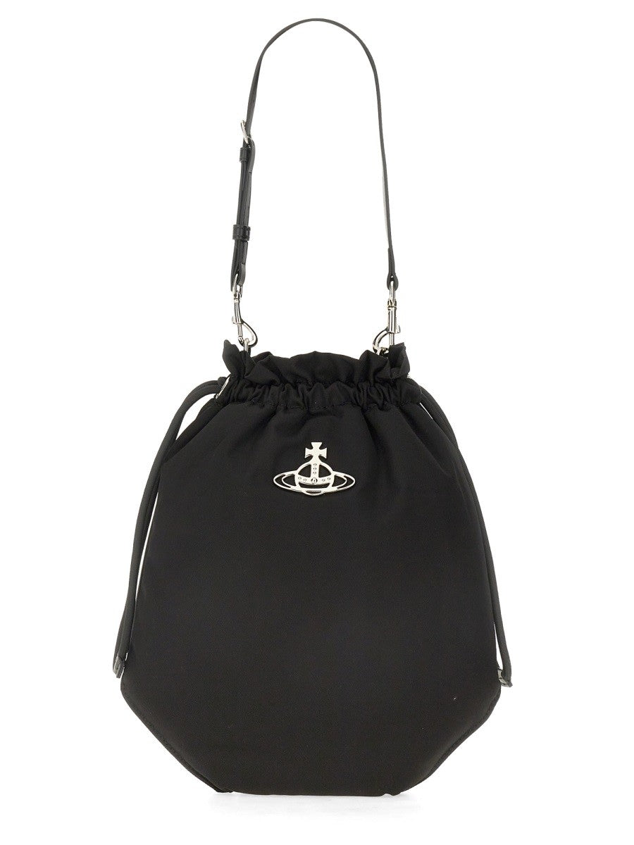 Vivienne Westwood BORSA A SPALLA CON LOGO