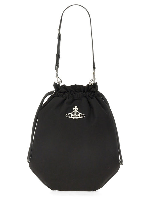 Vivienne Westwood BORSA A SPALLA CON LOGO