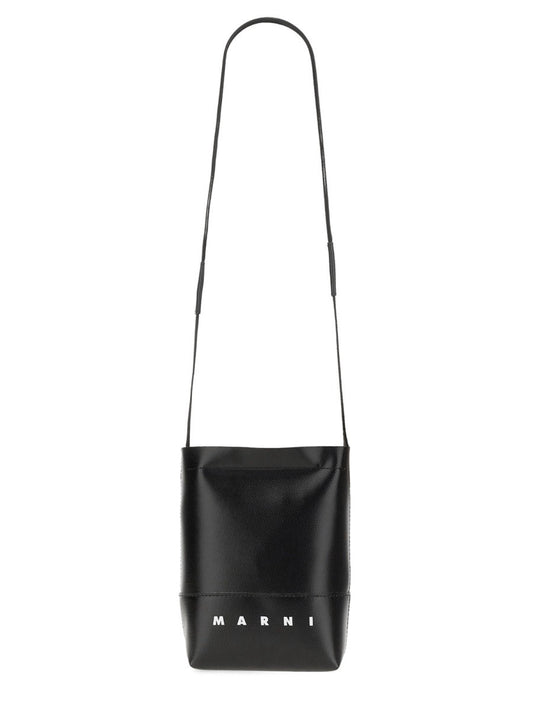 Marni BORSA A TRACOLLA CON LOGO