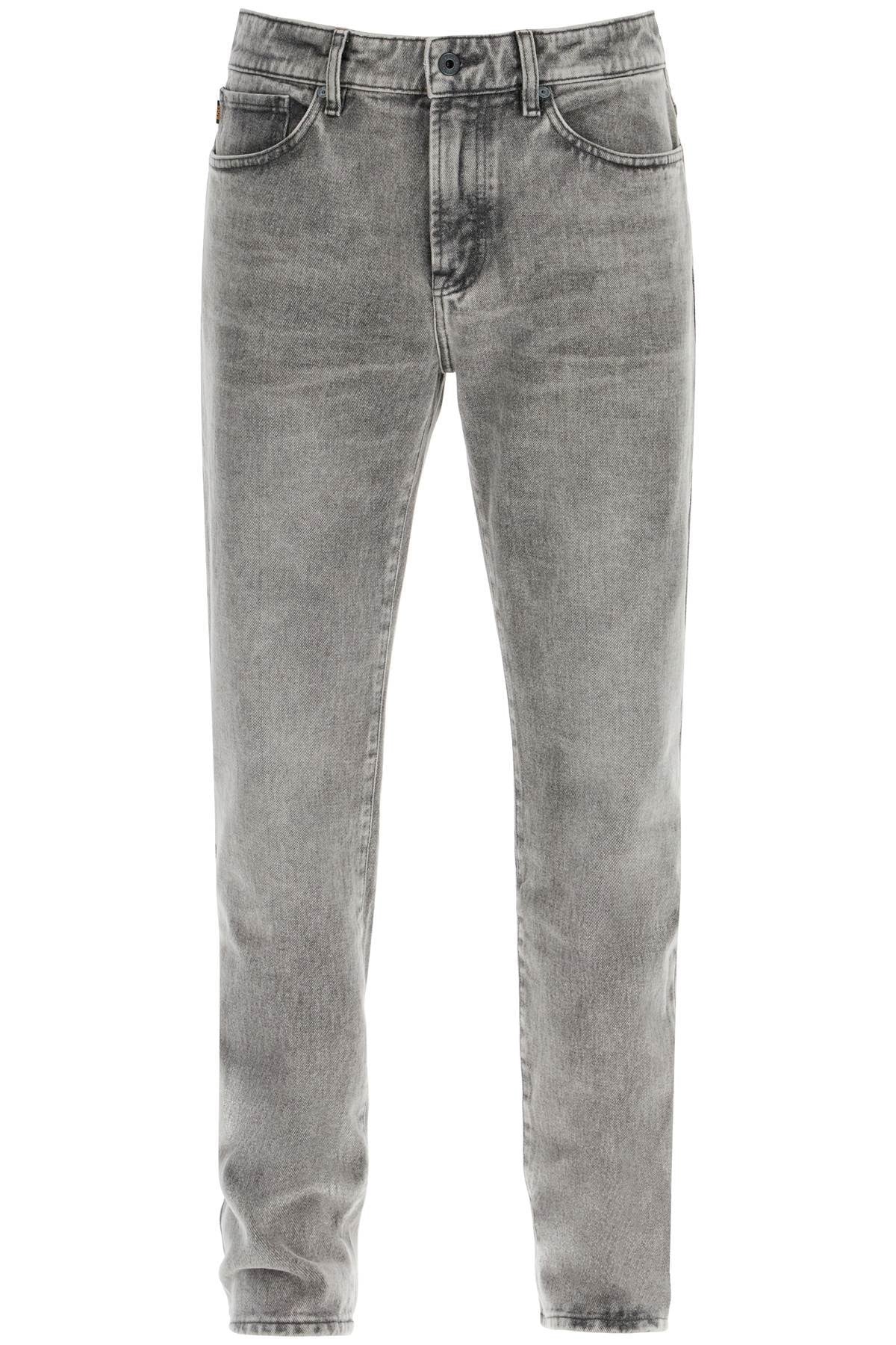 Boss boss re.maine regular fit medium grey jeans