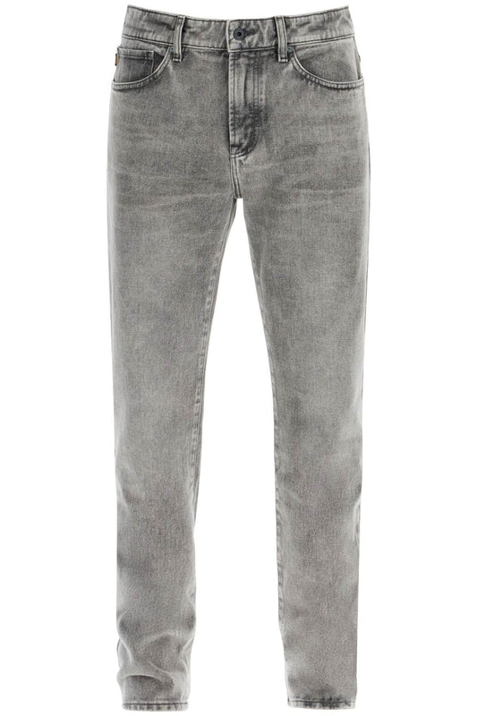 Boss boss re.maine regular fit medium grey jeans