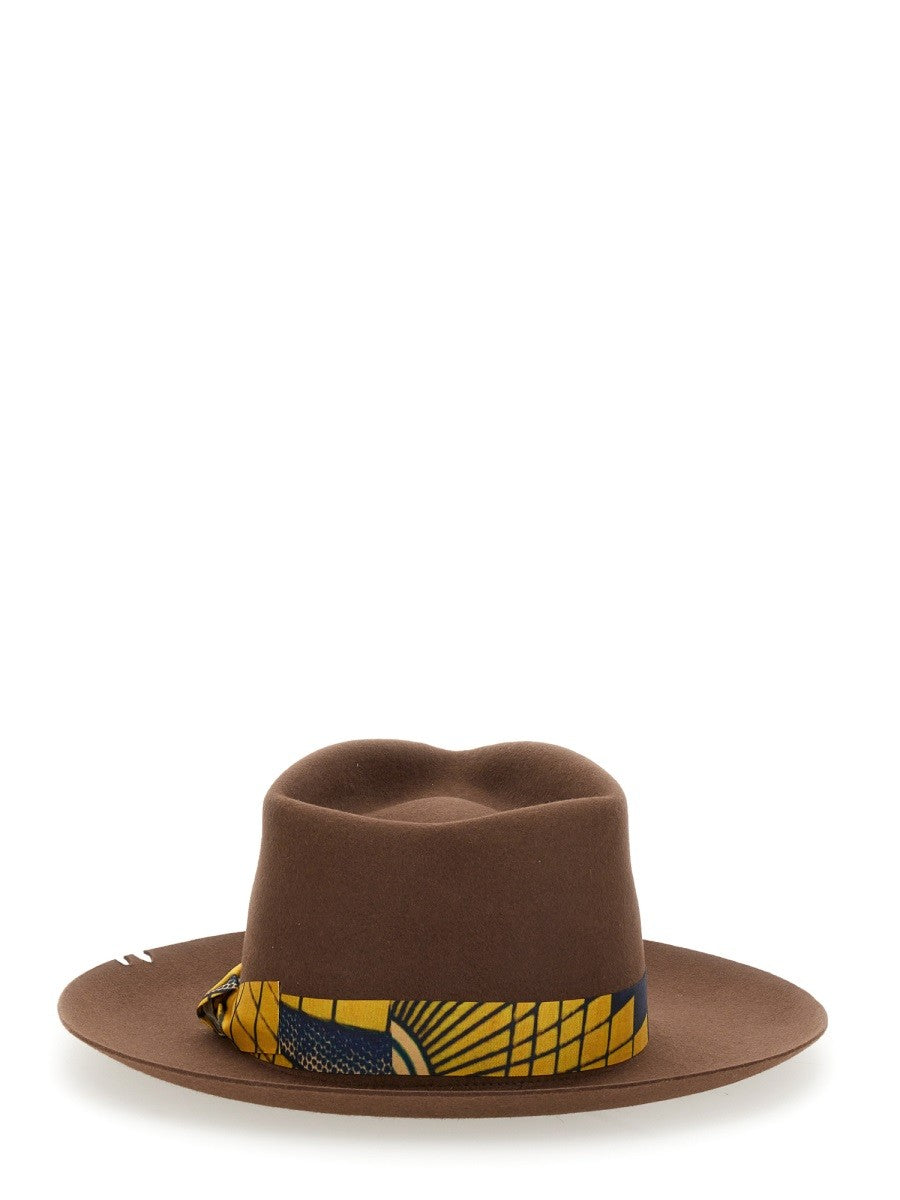 SUPERDUPER FEAT LORENZOJOVA BOUGAINVILLEA HAT